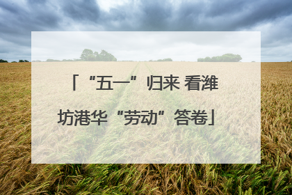 “五一”归来 看潍坊港华“劳动”答卷