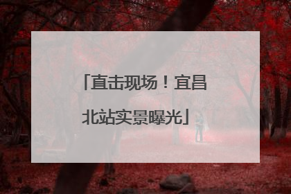 直击现场！宜昌北站实景曝光
