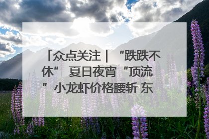 众点关注｜“跌跌不休” 夏日夜宵“顶流”小龙虾价格腰斩 东营人的快乐来了