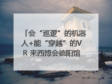 会“巡逻”的机器人+能“穿越”的VR 来西博会德阳馆感受古蜀文明与现代智造的时空对话｜西博视界