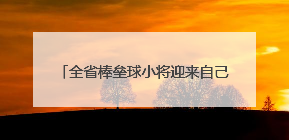 全省棒垒球小将迎来自己的节日，全国青少年棒球公开赛浙江分区赛开打