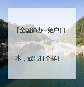 全国通办+免户口本，武昌打个样