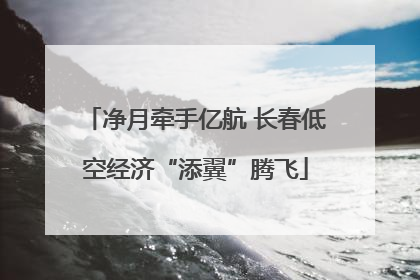 净月牵手亿航 长春低空经济“添翼”腾飞