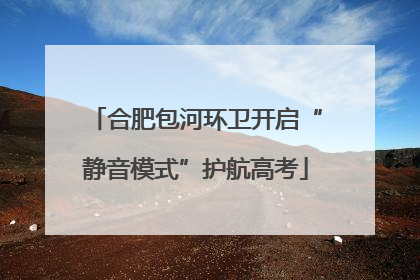 合肥包河环卫开启“静音模式”护航高考