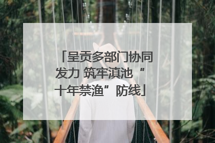 呈贡多部门协同发力 筑牢滇池“十年禁渔”防线