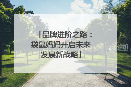 品牌进阶之路：袋鼠妈妈开启未来发展新战略
