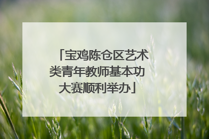 宝鸡陈仓区艺术类青年教师基本功大赛顺利举办