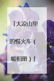 大凉山里的慢火车（暖相册）