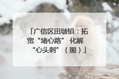 广信区田墩镇：拓宽“堵心路” 化解“心头刺”（图）