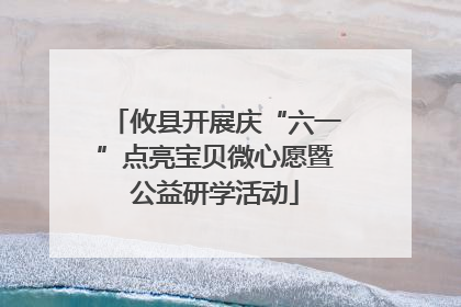 攸县开展庆“六一”点亮宝贝微心愿暨公益研学活动