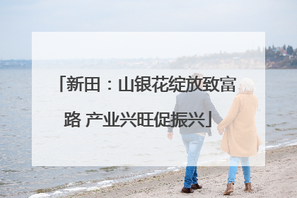 新田：山银花绽放致富路 产业兴旺促振兴