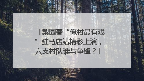 梨园春“俺村最有戏”驻马店站精彩上演，六支村队谁与争锋？