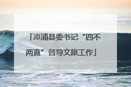 漳浦县委书记“四不两直”督导文旅工作