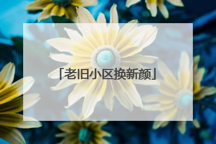 老旧小区换新颜
