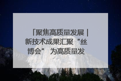 聚焦高质量发展｜新技术成果汇聚“丝博会” 为高质量发展注入新动能