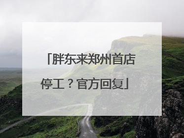 胖东来郑州首店停工？官方回复