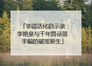 非遗活化启示录：李艳垒与千年笤帚苗手编的破茧新生
