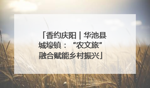香约庆阳｜华池县城壕镇：“农文旅”融合赋能乡村振兴