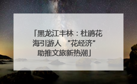 黑龙江丰林：杜鹃花海引游人 “花经济”助推文旅新热潮