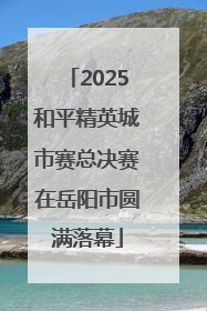 2025和平精英城市赛总决赛在岳阳市圆满落幕