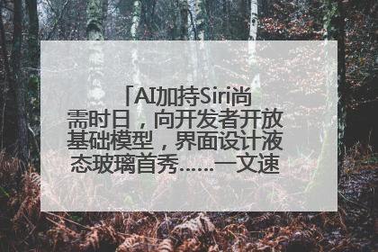 AI加持Siri尚需时日，向开发者开放基础模型，界面设计液态玻璃首秀……一文速览苹果WWDC